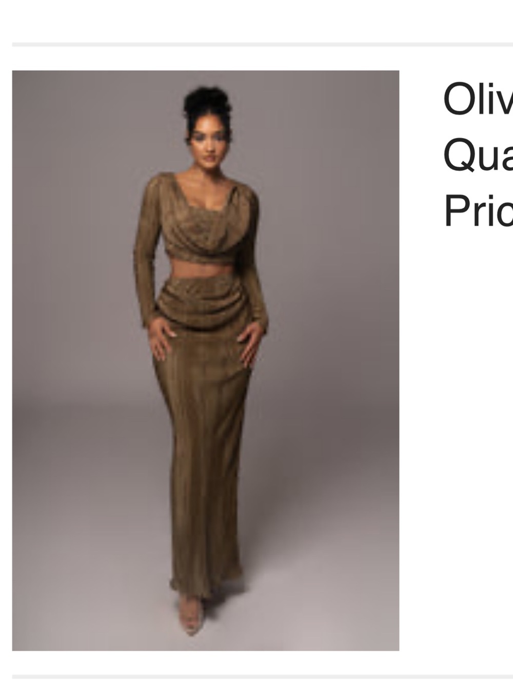 July olive haidyn skirt set